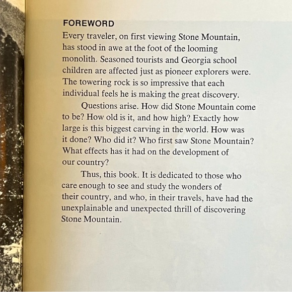 Georgia Stone Mountain Paperback Book - Picture 3 of 5